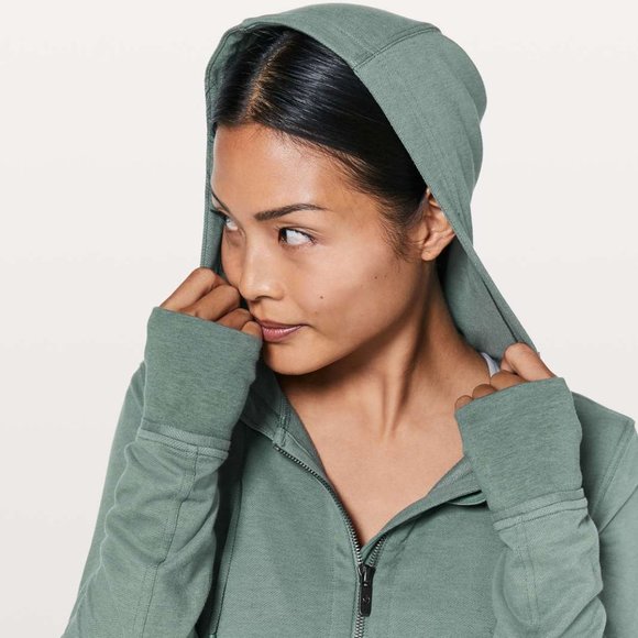 lululemon athletica Tops - EUC Press Pause Jacket Juniper